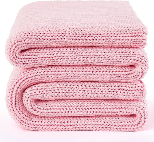 Miniatura 43 de Guohaoi Almohadilla de regazo con peso de punto (beige 20 x 30 pulgadas, 2 libras) sin cuentas, manta con peso refrescante para niños para siesta