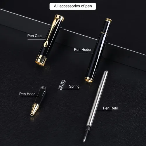 Miniatura 5 de YIVONKA Bolígrafos de lujo, el mejor juego de regalo para hombres y mujeres, profesional, ejecutivo, oficina, bonitos, caja de regalo, bolígrafo 2