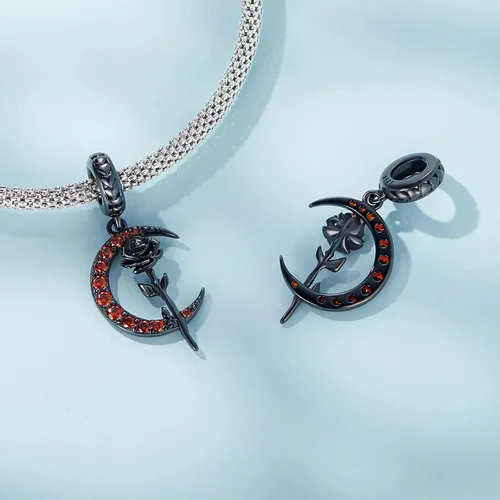Miniatura 7 de Abalorios de plata de ley para pulseras, collares, familia para siempre, circonita cúbica, regalo de joyería para mujeres