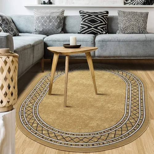 Miniatura 33 de Antep Rugs - Alfombras modernas con bordes, antideslizantes (antideslizante), de perfil bajo con respaldo de goma, para cocina, juego de 2 piezas