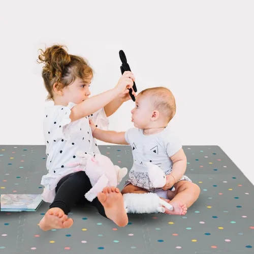 Miniatura 6 de Tapete de juego suave no tóxico para bebés XXL, tapete de juego para niños pequeños, tapete de juego colorido de rompecabezas, tapetes de espuma