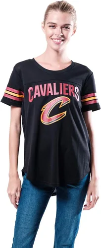 Miniatura 26 de Ultra Game - Camiseta de malla súper suave oficial de la NBA para mujer Negro