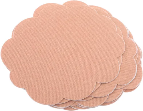 NOLITOY 20pcs Skin Tone Anti Chafing Thigh Stickers Elastic Fabric Inner Thigh Friction Pads Sweat-Resistant Daily Wear