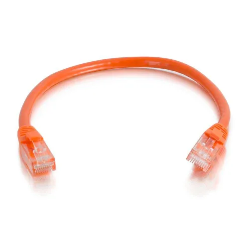 Miniatura 58 de C2G/Cables to Go 27872 Cable de red Ethernet cruzado Cat6 sin blindaje (UTP) sin enganche, amarillo (2,13 metros/7 pies)