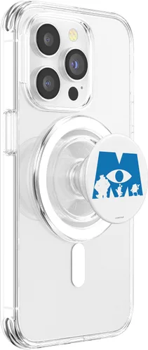 Miniatura 3 de Disney Pixar Monsters Inc. Logo con Sulley Mike y Boo PopSockets MagSafe PopGrip para iPhone