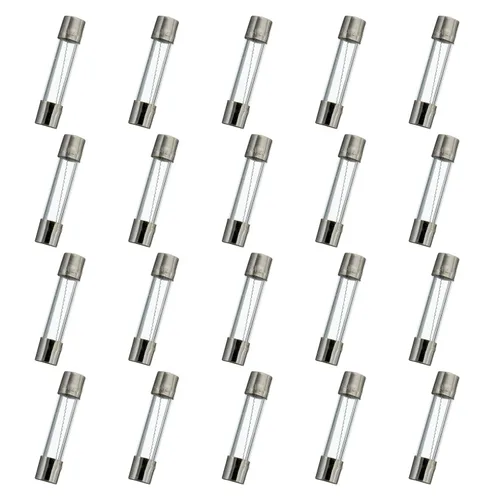 T15AL250V 20 unids 0.236x1.181 in fusible de vidrio de soplado lento 15A 250V 0.24 x 1.18 pulgadas fusible de retardo de tiempo