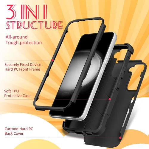 Miniatura 53 de Funda para Samsung Galaxy S22 - Funda de Teléfono para Mujeres Chicas Lindas Cubierta Diseño Único Estético Genial para Adolescentes Kawaii Fresa