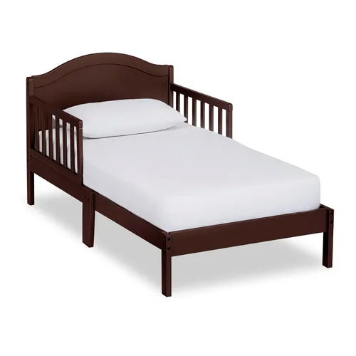 Miniatura 10 de Dream On Me Sydney - Cama para niños pequeños, color negro, con certificado Greenguard Gold y JPMA, diseño bajo, acabados no tóxicos, rieles