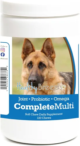 Miniatura 46 de Healthy Breeds Boxer todo en uno multivitamínico suave masticable 120