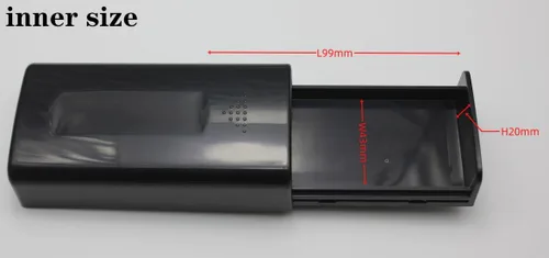 Miniatura 2 de Caja de almacenamiento de llaves portátil Fuerte magnético plástico caja de llaves de coche llaves ocultas para viajes de oficina en casa