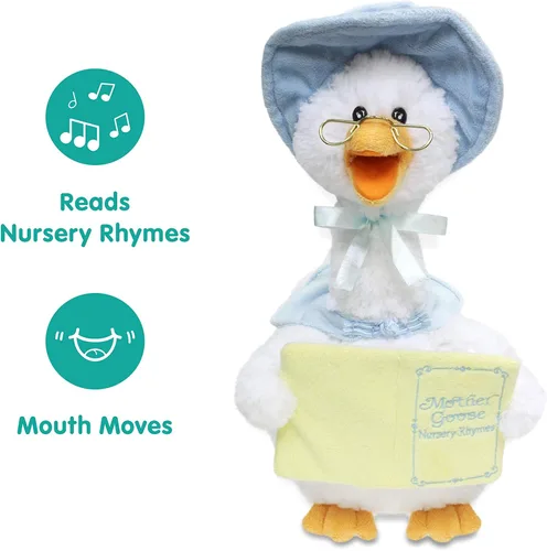 Miniatura 2 de Azul Madre Ganso peluche de Animated cb42860 recites 7 Historias Nursery Rhymes