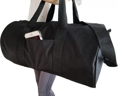 Miniatura 6 de ImpecGear Bolsas De Viaje Gimnasio Carry On Bag 18" Round Duffel Duffle Bag Sports Duffel Roll Bag - Verde