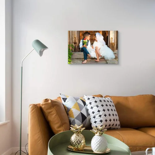 Miniatura 3 de SIGNWIN Impresiones en lienzo personalizadas con tus fotos, fotos personalizadas a lienzo enmarcado, 8 x 10 pulgadas