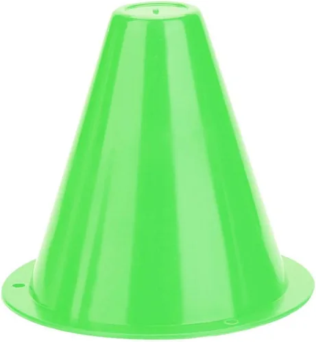 Miniatura 5 de Health Gear - 10 conos de entrenamiento de fútbol, conos de tráfico de entrenamiento de 3 pulgadas, marcador de soporte de entrenamiento de fútbol