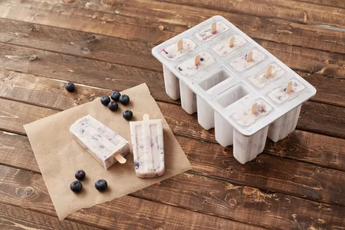 Miniatura 7 de Fox Run Molde para hacer paletas congeladas, con 24 varillas, plástico sin BPA y aluminio