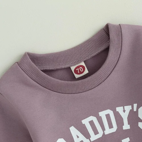 Miniatura 28 de Conjunto de sudadera con estampado para bebé y niña, sudadera larga para otoño e invierno