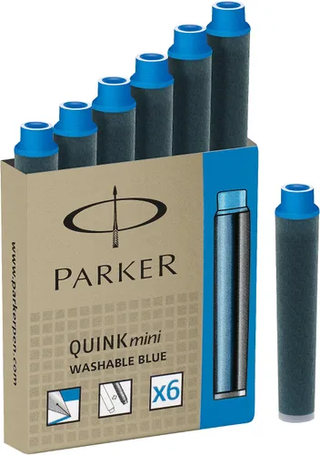 Miniatura 8 de Botella de tinta permanente Parker Quink de 2 fl oz, Negro
