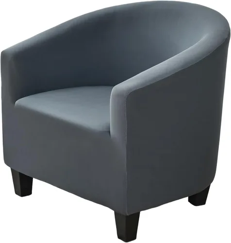Miniatura 24 de NILUOH Funda para silla de club, funda elástica para sillón, protector de muebles para sala de estar (04)