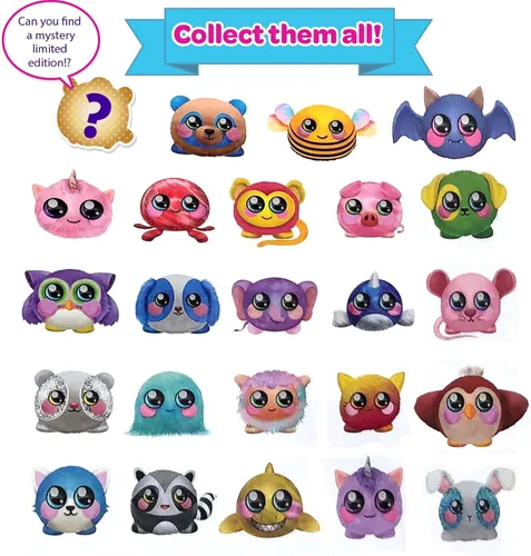 Miniatura 6 de Squeezamals Eenie Teenies 10pks con un personaje Eenie Teenie en cada uno! ¡Colecciona los 24 personajes de la Serie 2! Diversión en paquetes ciegos