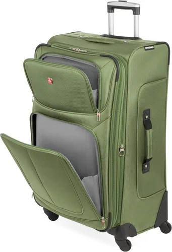 Miniatura 120 de SwissGear - Equipaje suave expandible Sion con ruedas, Negro