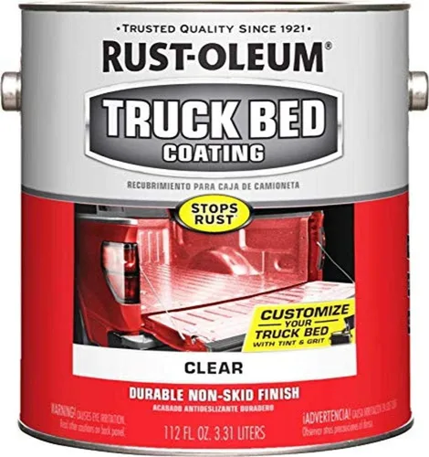 Miniatura 15 de Rust-Oleum 342668 - Revestimiento para caja de camioneta antióxido, 1 cuarto de galón, color negro