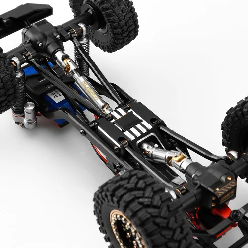 Miniatura 6 de GLOBACT para TRX4M eje de transmisión de acero inoxidable 1/18 RC Crawler actualizaciones accesorios (plata, 2 piezas)