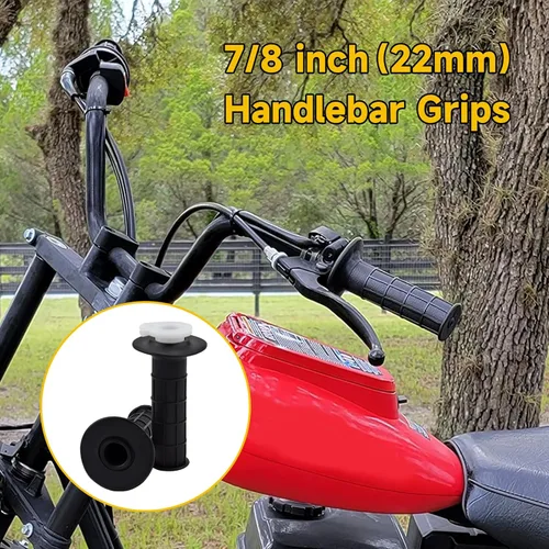 Miniatura 5 de HIAORS Empuñaduras para manillar de acelerador de bicicleta de 7/8 pulgadas, 0.866 in, compatibles con Coleman CT200U CT200U-EX BT200X Baja Warrior