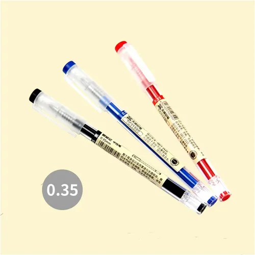 Miniatura 5 de Bolígrafos de tinta líquida BEMLP con punta rodante, bolígrafos de secado rápido con tinta de gel, bolígrafos de punta extrafina de 0,36 mm