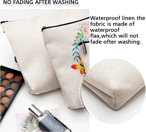 Miniatura 6 de Bolsa de maquillaje para fanáticos del anime, regalo para amantes del anime, Just A Gl Who Loves Anime, bolsa de cosméticos de viaje para mujeres