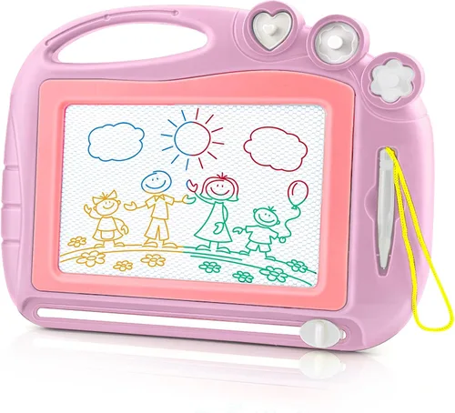 Miniatura 12 de Tablero de dibujo magnético, juguetes para niños de 1, 2, 3 años, bloc de bocetos, cumpleaños, Pascua, Navidad, Halloween, regalos de juguete
