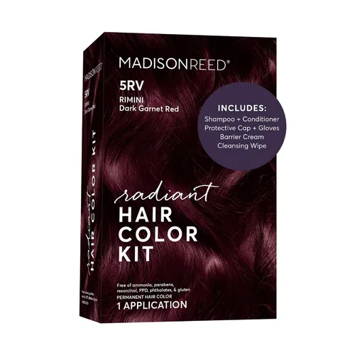 Miniatura 74 de Madison Reed - Kit de color de cabello radiante, tinte permanente para el cabello, 100 % cobertura de canas, sin amoníaco, castaño Catania 5NGM