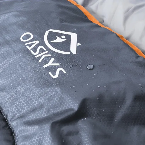 Miniatura 8 de Oaskys - Saco de dormir para acampar, para 3 estaciones, clima cálido y fresco, verano, primavera, otoño, ligero, resistente al agua, para adultos