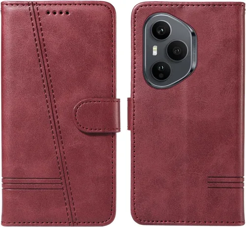 Miniatura 149 de Funda con tapa para Huawei Nova Lite 3, protección de 360 grados, a prueba de golpes, de piel sintética, con función atril y 3 ranuras