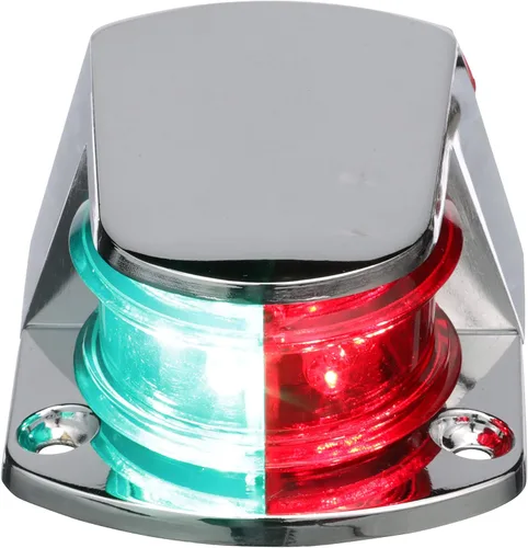 Miniatura 2 de SEACHOICE Luz de arco LED, navegación marina, cromo bicolor, visibilidad de 1 milla para vela o lanchas motoras de menos de 39 pies