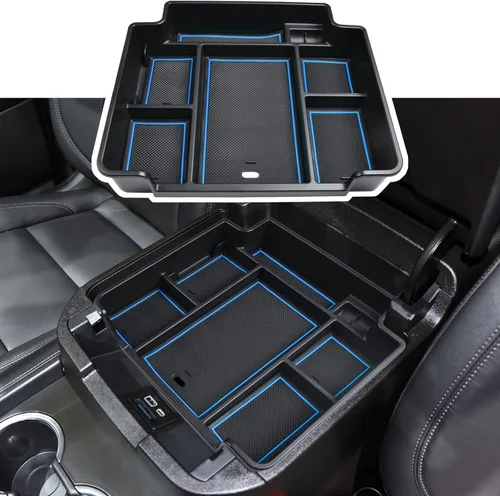 Miniatura 6 de EDBETOS Bandeja Organizadora de Consola Central para Accesorios Chevy Tahoe/Suburban 2021-2025 y GMC Yukon 21-2024, Compatible con Consola Estándar
