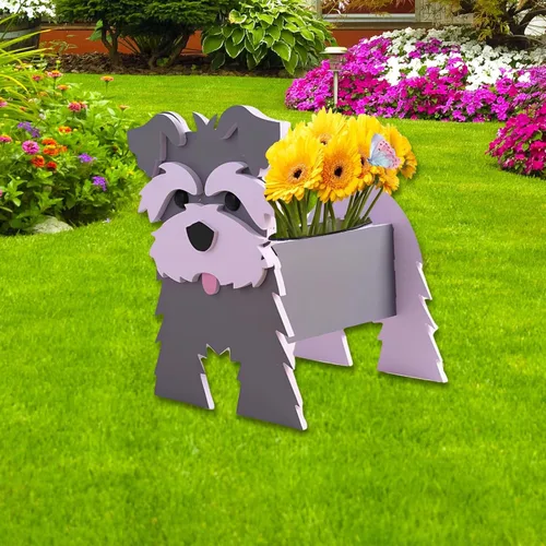 Miniatura 33 de Maceta de Perro English Springer Spaniel, Macetas de Plantas, Bonita Maceta de Jardín para Perros, Macetas de Perro Regalos de Cumpleaños
