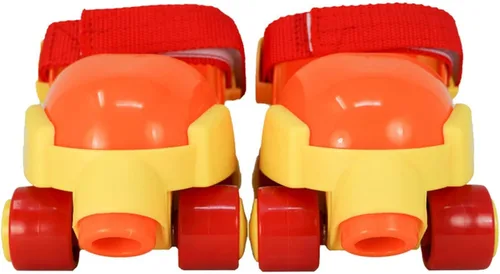 Miniatura 3 de Zippy Adjustable Roller Skates for Kids - Beginner-Friendly - Sizes J7–Youth 1 - Double Lock Strap for Stability - First Skates for Boys and Girls