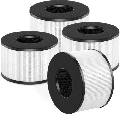 Miniatura 8 de SAKEGDY Reemplazo del filtro HEPA BS-03, compatible con purificador de aire PARTU BS-03 y purificador de filtro de aire Slevoo BS-03, filtración 3