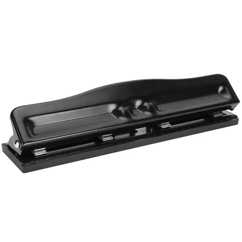 Miniatura 8 de Oumefar Perforadora de agujero ajustable de 4 agujeros, perforadora de metal perforadora manual de oficina para el hogar, oficina, manualidades