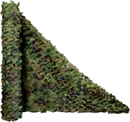 Miniatura 14 de Red de camuflaje en rollo a granel, red de camuflaje para caza, ejército, fiesta, decoración, protección solar