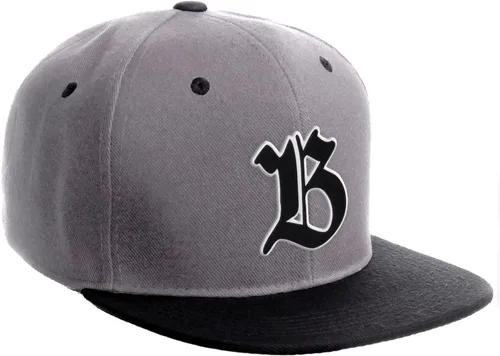 Miniatura 1044 de Daxton Gorra clásica con visera de billete plano con letras del alfabeto inglés antiguo de la A a la Z