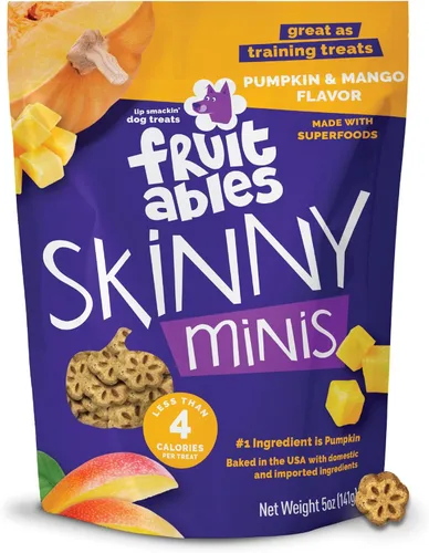 Miniatura 18 de Fruitables Skinny Mini golosinas para perros, golosinas saludables de batata para perros, bajas en calorías y deliciosas, para entrenamiento