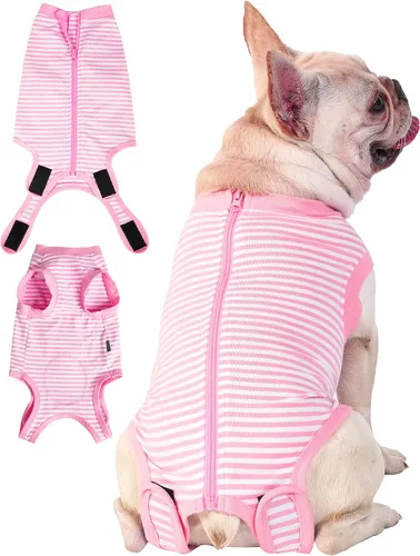 Miniatura 23 de Traje de Recuperación Quirúrgica para Perros, Camisa de Cirugía para Perros Machos y Hembras, Ropa de Recuperación para Esterilización y Castración