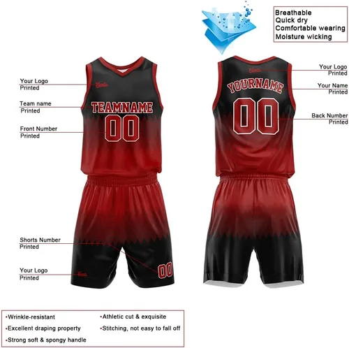 Miniatura 2 de Jersey de baloncesto personalizado para hombre y mujer, traje de uniforme para niños y adultos, jersey personalizado