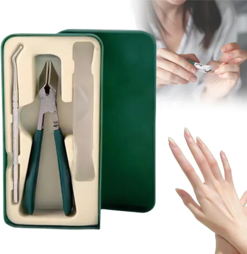 Miniatura 11 de Cortaúñas con apertura amplia anti-salpicaduras, cortaúñas inclinadas a prueba de salpicaduras de mango largo, cortaúñas para uñas encarnadas