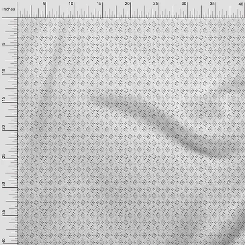 Miniatura 4 de oneOone Cotton Flex Black Fabric Block Craft Projects Decor Fabric Printed By The Yard 40 Inch Wide-6J