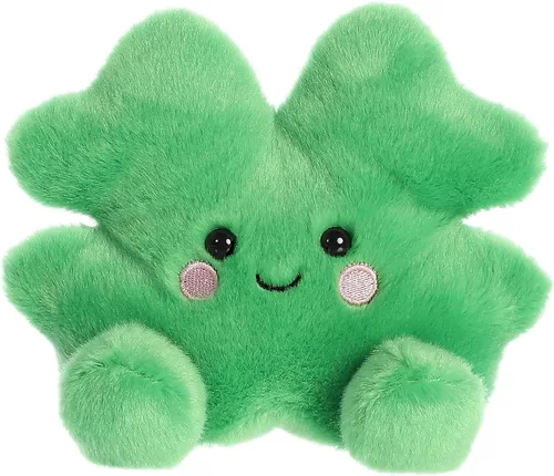 Aurora® Adorable Palm Pals™ Chance Clover™ - Divertido peluche coleccionable para coleccionistas de niños y adultos, perfecto para decorar
