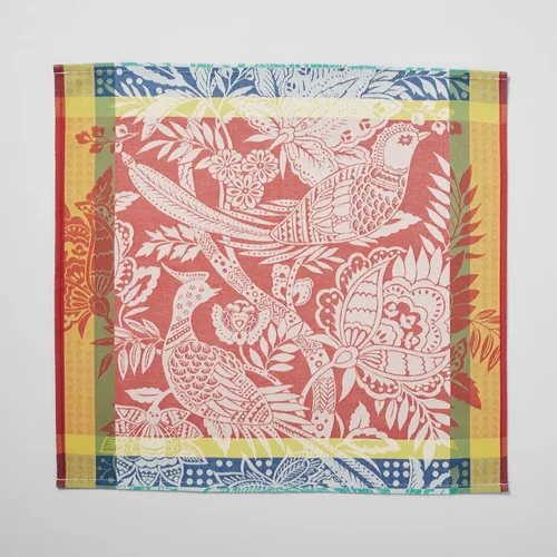 Miniatura 2 de Sur La Table Juego de 4 servilletas Jacquard Bird of Paradise, multicolor