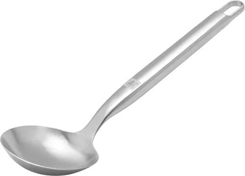 ZWILLING Cuchara para barbacoa + de 16.5 pulgadas, accesorios para barbacoa, cuchara de cocina de metal de acero inoxidable, apta para lavavajillas,