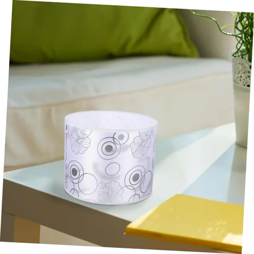 Miniatura 7 de Uonlytech Pantalla de lámpara redonda de metal para lámparas de pie, pantalla de lámpara E27, pantalla para lámpara de piso, pantalla de tambor